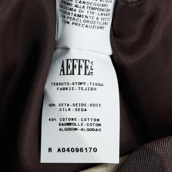 Moschino Cheap and Chic Taupe Leopard Silk & Cotton Empire-Waist Dress - Picture 9 of 9